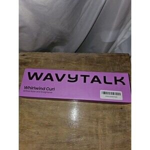 WAVYTALK Whirlwind Curl Straightener & Curler Electric Pink Plastic A10 2 IN 1